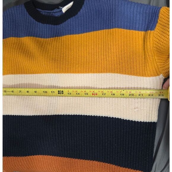 Idem ditto Striped Open Tie Back Sweater Size S/M - Picture 8 of 9